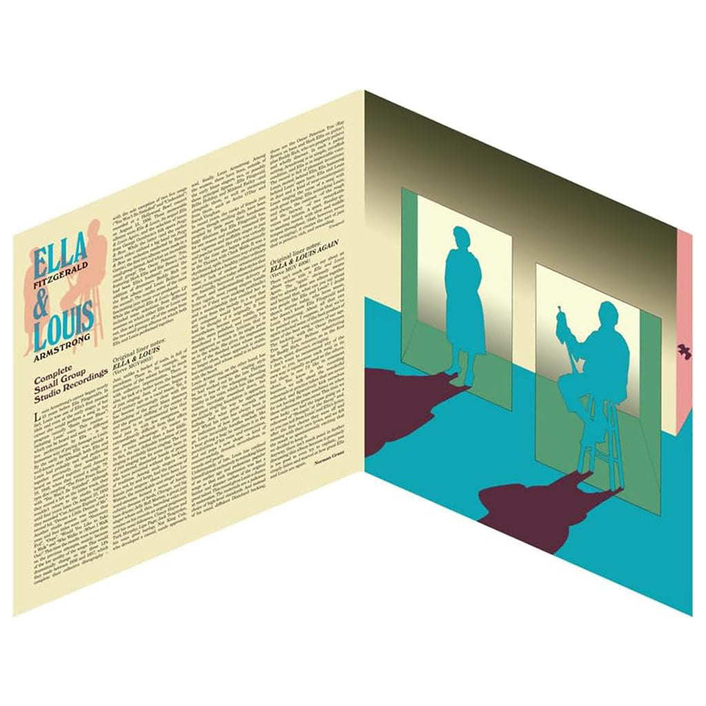ELLA FITZGERALD & LOUIS ARMSTRONG - Ella & Louis - Complete Small Group Studio Recordings - 2LP - Gatefold 180g Vinyl [MAY 24]