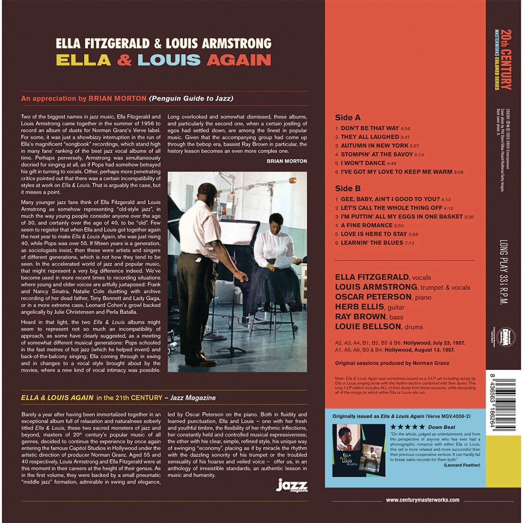 ELLA FITZGERALD & LOUIS ARMSTRONG - Ella & Louis Again (20th