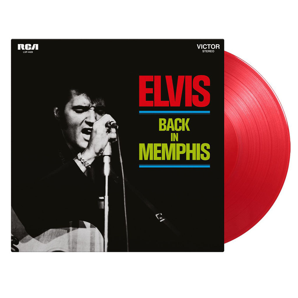 ELVIS PRESLEY - Back In Memphis (2023 Reissue) - LP - 180g Translucent Red Vinyl