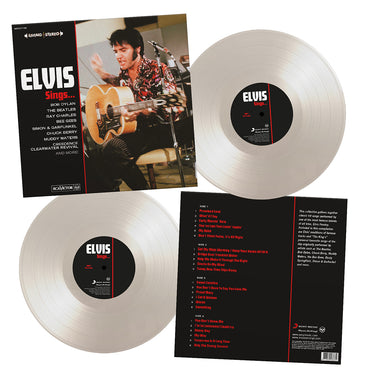 ELVIS PRESLEY - Elvis Sings... (Reissue) - 2LP - Deluxe 180g White Vinyl