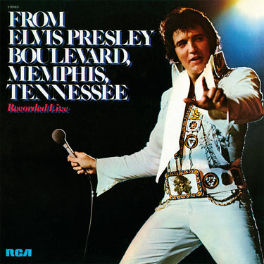 ELVIS PRESLEY - From Elvis Presley Boulevard Memphis (Reissue) - LP - Deluxe 180g Orange Vinyl