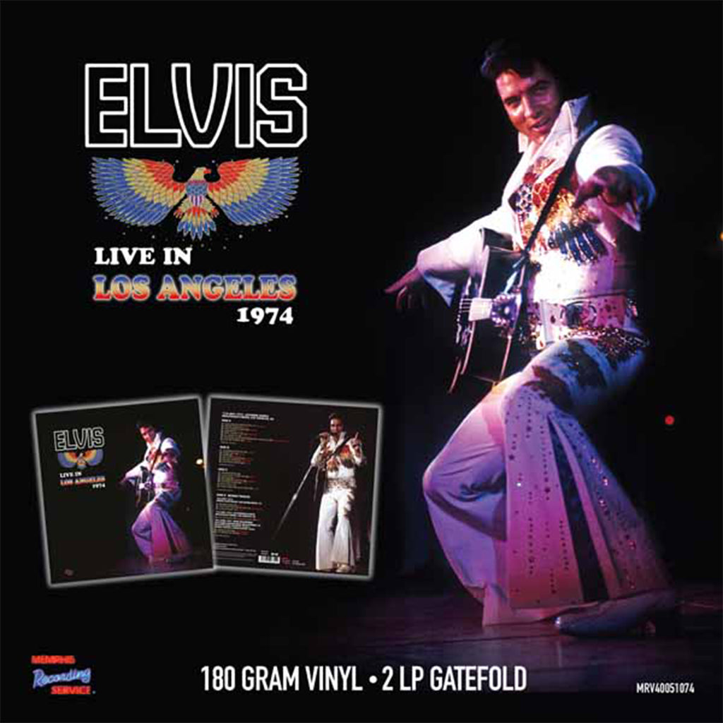 ELVIS PRESLEY - Live In Los Angeles 1974 - 2LP - Gatefold 180g Vinyl [FEB 21]