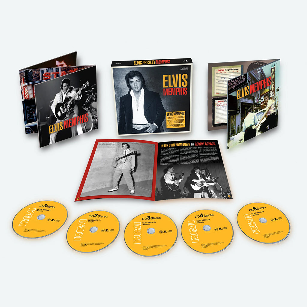 ELVIS PRESLEY - Memphis - 5CD Box Set
