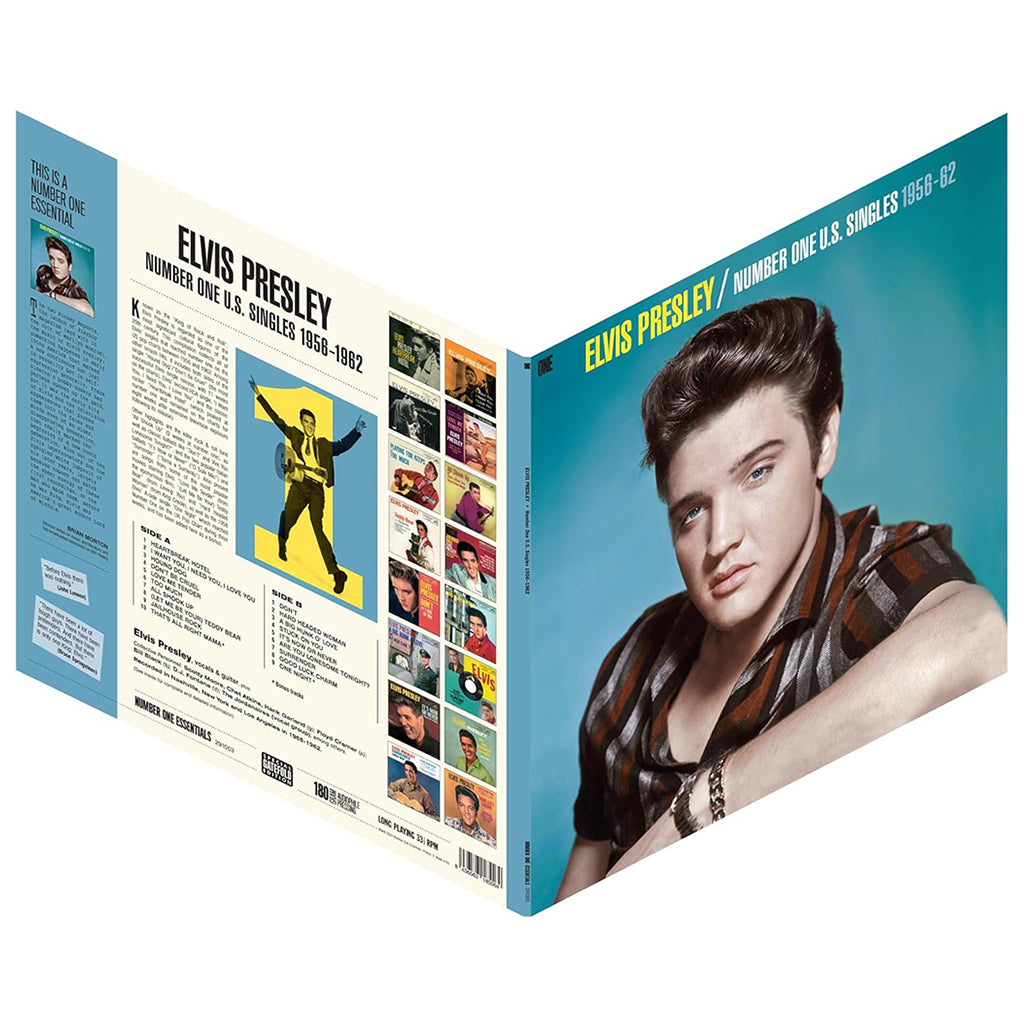 ELVIS PRESLEY - Number One U.S. Singles 1956-62 - LP - Gatefold 180g Vinyl