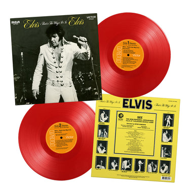 ELVIS PRESLEY - That's The Way It Is (Reissue) - LP - Deluxe 180g Red Vinyl