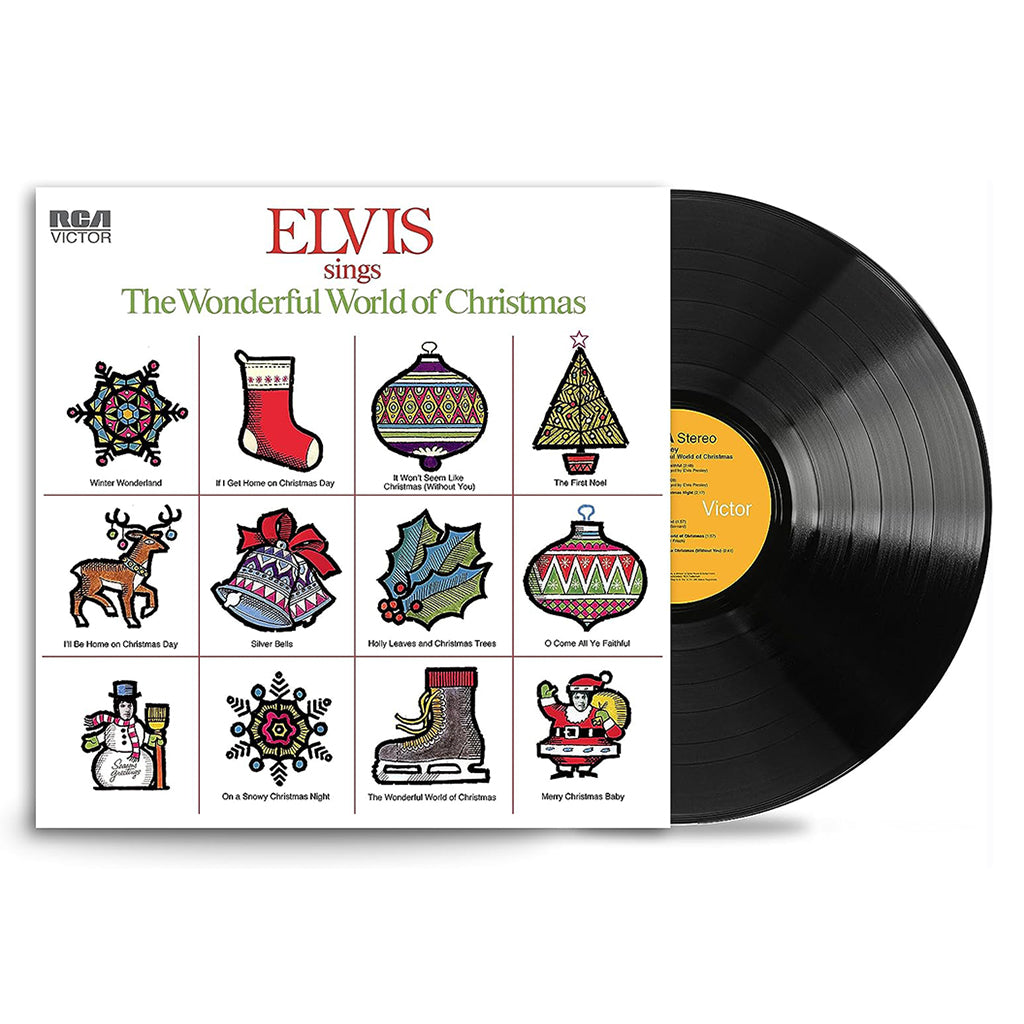 ELVIS PRESLEY - Elvis Sings The Wonderful World Of Christmas (Repress) - LP - Vinyl