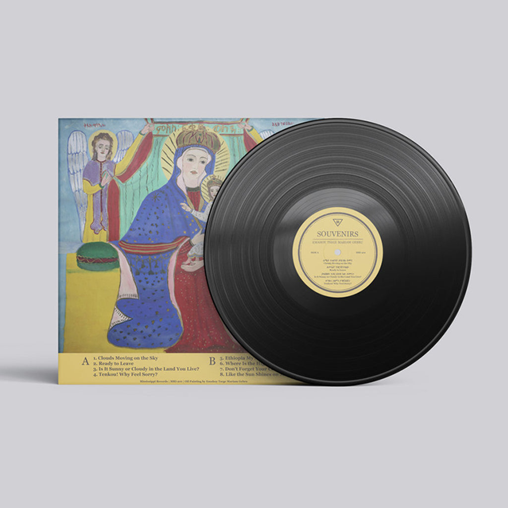EMAHOY TSEGE MARIAM GEBRU - Souvenirs (Gold cover first edition with 16-page booklet) - LP - Black Vinyl