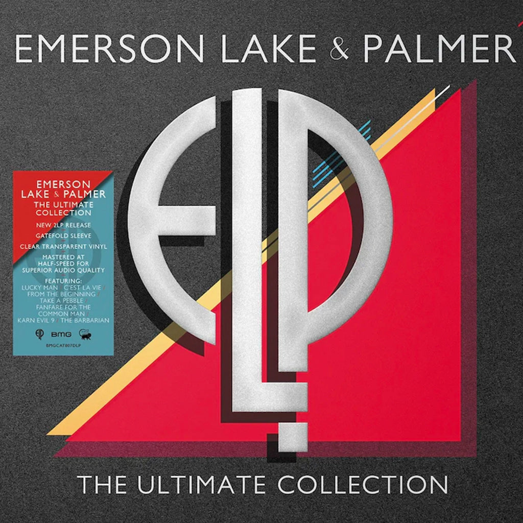 EMERSON, LAKE & PALMER - The Ultimate Collection (Half-Speed Master) - 2LP - Crystal Clear Vinyl