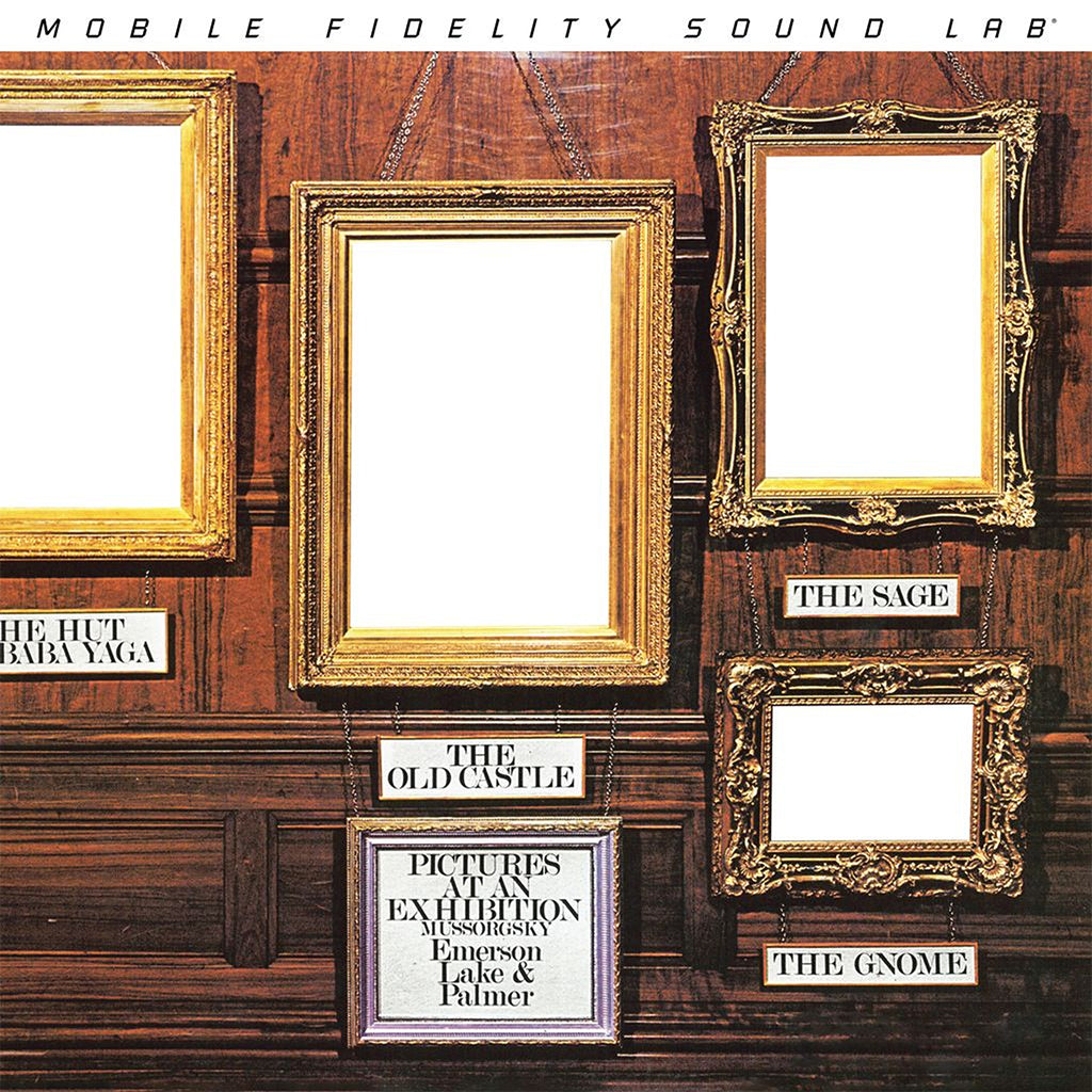 EMERSON, LAKE & PALMER - Pictures At An Exhibition (Mobile Fidelity Numbered Edition) - LP - Deluxe Gatefold 180g Audiophile Vinyl [DATE TBC]
