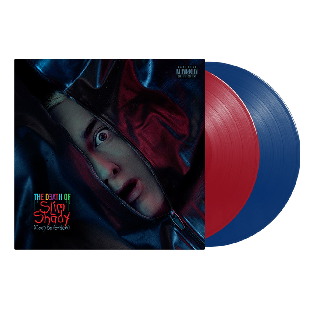 EMINEM - The Death of Slim Shady (Coup de Grâce) - 2LP - Red & Blue Opaque Vinyl