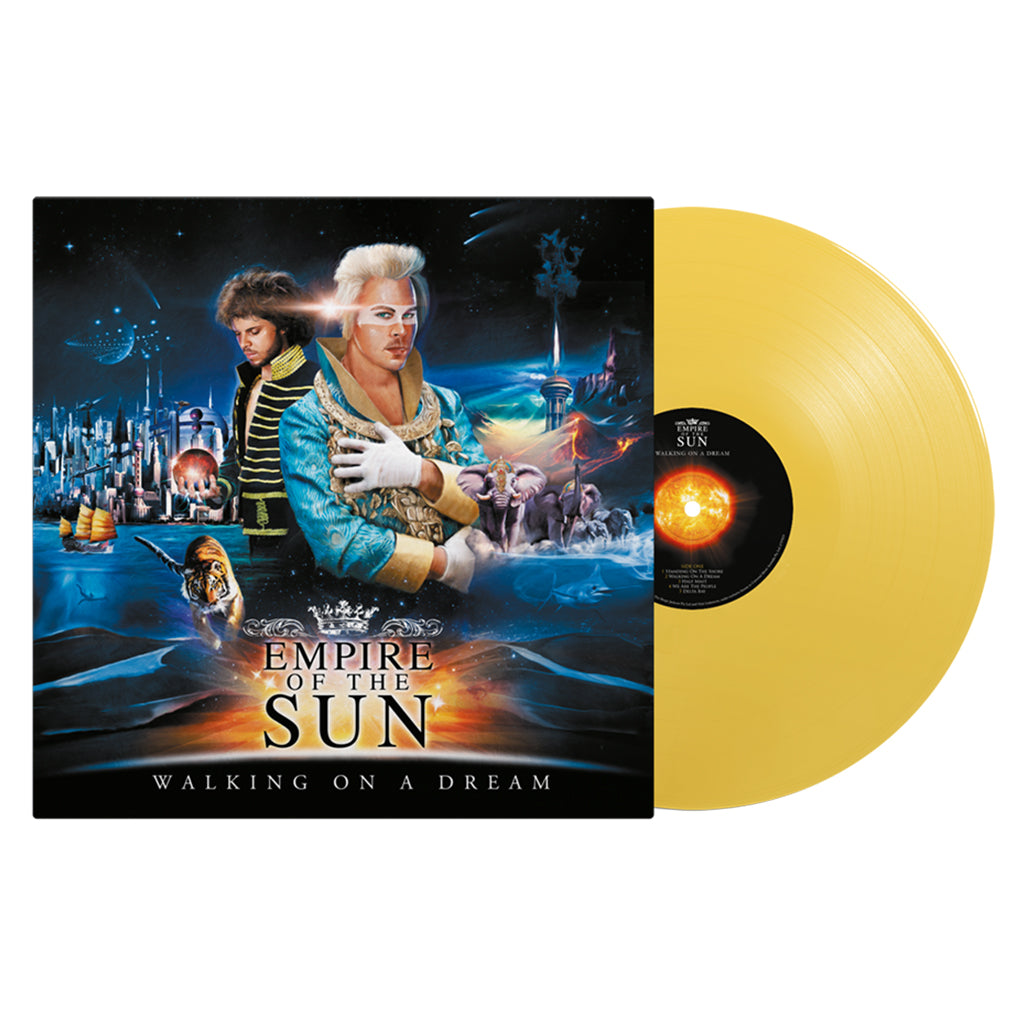 EMPIRE OF THE SUN - Walking On A Dream (2024 Repress) - LP - Mustard Yellow Vinyl [JUN 28]