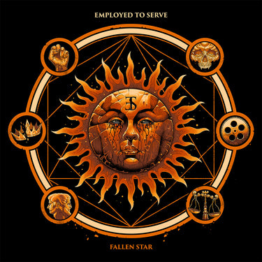 EMPLOYED TO SERVE - Fallen Star - LP - Orange w/ Black Sunburst Vinyl [APR 25]