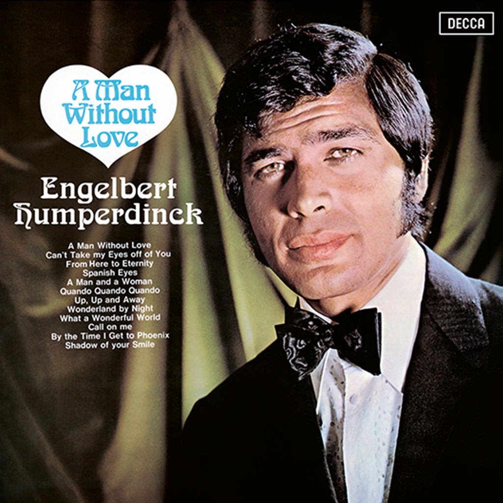 ENGELBERT HUMPERDINCK - A Man Without Love (Reissue) - LP - Turquoise Vinyl [JUL 19]