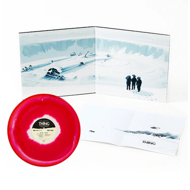 ENNIO MORRICONE - John Carpenter's The Thing - The Complete Score (2023 Reissue w/ Poster) - LP - Deluxe Gatefold 180g 'Alien Bone and Blood' Swirl Coloured Vinyl
