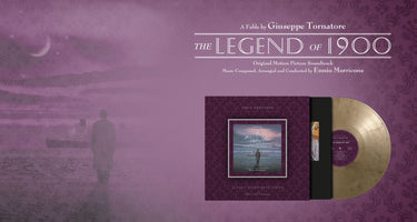 ENNIO MORRICONE - Legend Of 1900 - OST [25th Anniversary Edition] - LP - 180g Gold & Black Marbled Vinyl