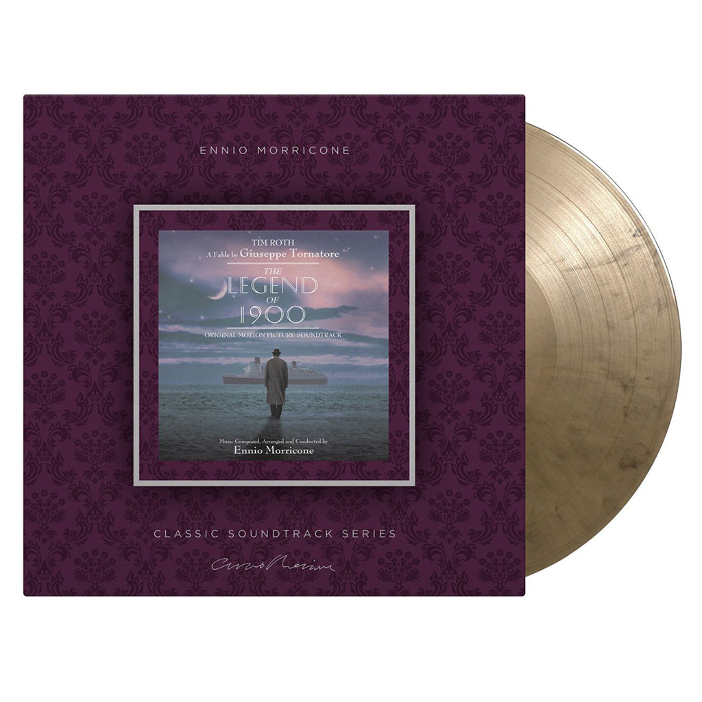ENNIO MORRICONE - Legend Of 1900 - OST [25th Anniversary Edition] - LP - 180g Gold & Black Marbled Vinyl [NOV 17]