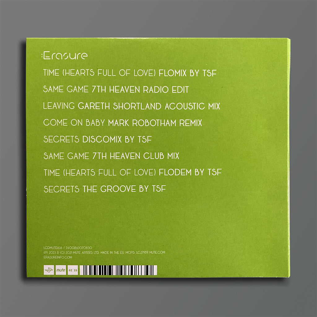 ERASURE - Ne:EP Remixed - CD [JAN 26]