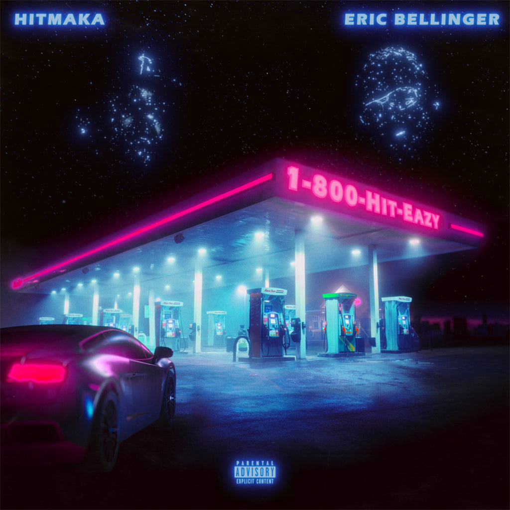 ERIC BELLINGER -  1- 800-HIT-EAZY:  Line 1 & 2 - 2LP - Aqua and Orchid Smash Vinyl [AUG 25]