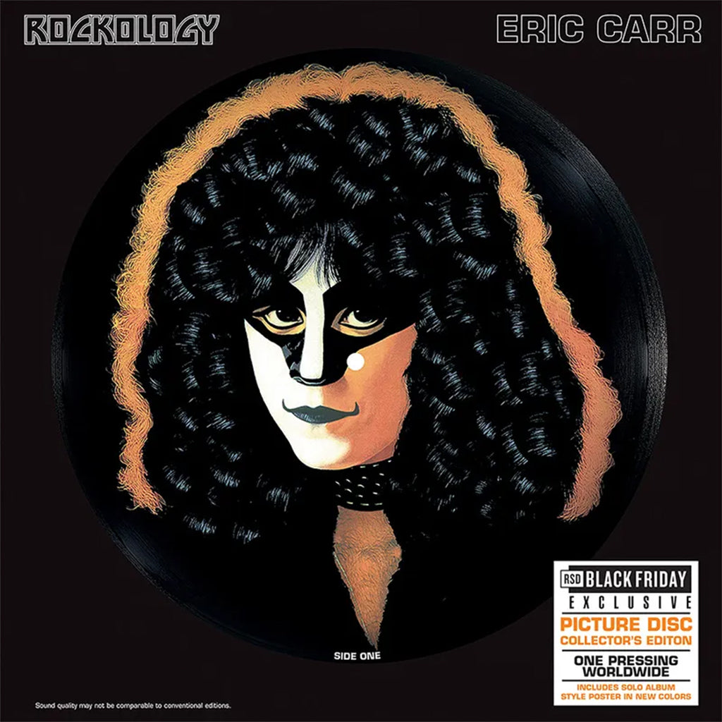 ERIC CARR - Rockology (Collector's Edition with Poster) [Black Friday 2023] - LP - Picture Disc Vinyl [NOV 24]