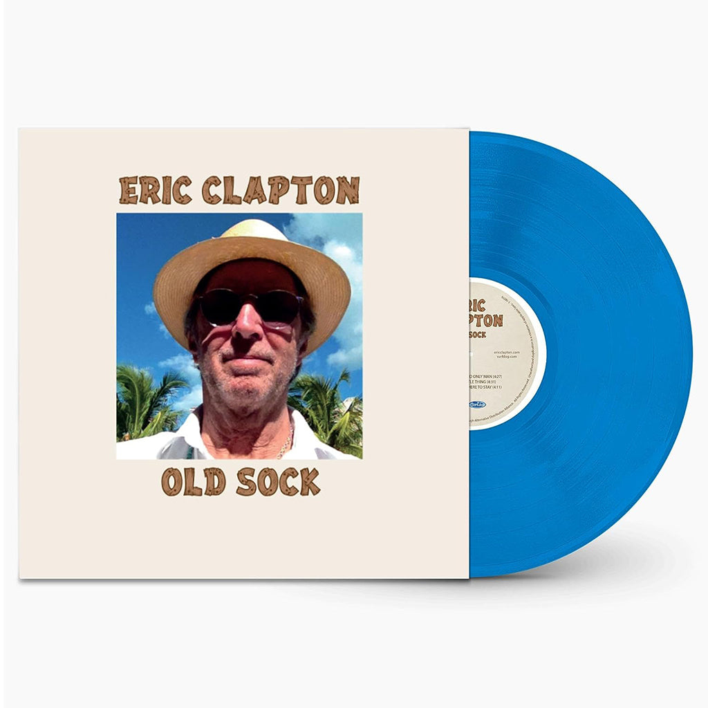ERIC CLAPTON - Old Sock (10th Anniversary Reissue) - 2LP - Blue Vinyl