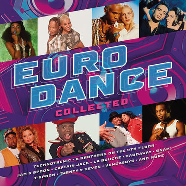 VARIOUS - Eurodance Collected - 2LP - 180g Pink / Purple Vinyl