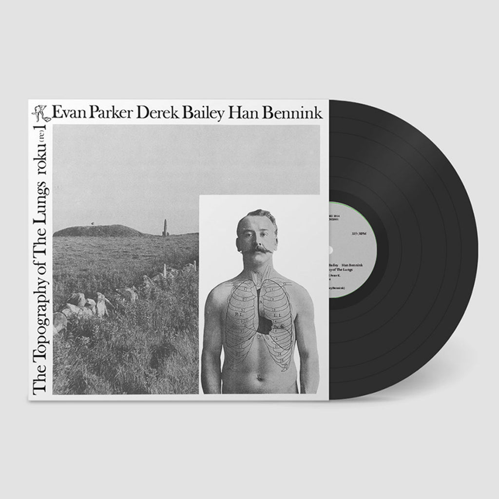 EVAN PARKER / DEREK BAILEY / HAN BENNINK - The Topography Of The Lungs (Repress) - LP - Vinyl