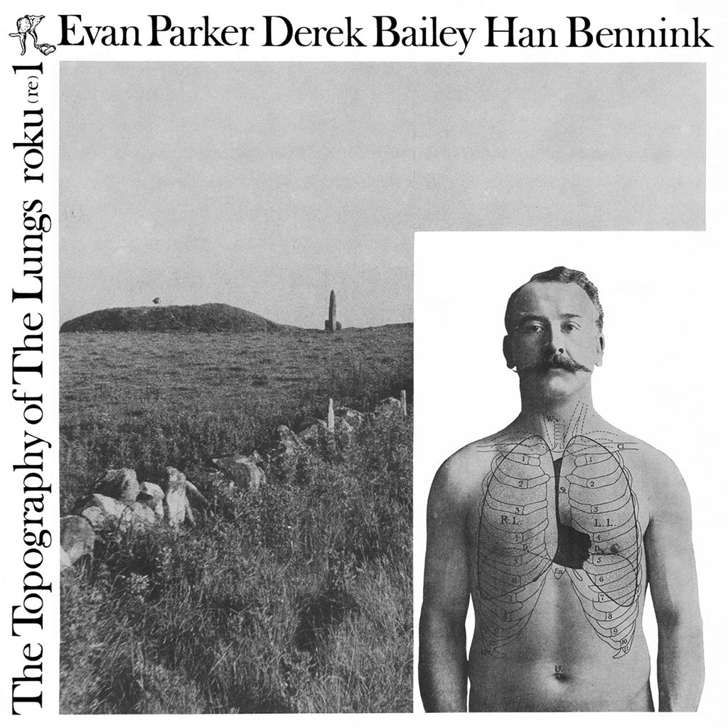 EVAN PARKER / DEREK BAILEY / HAN BENNINK - The Topography Of The Lungs (Repress) - LP - Vinyl