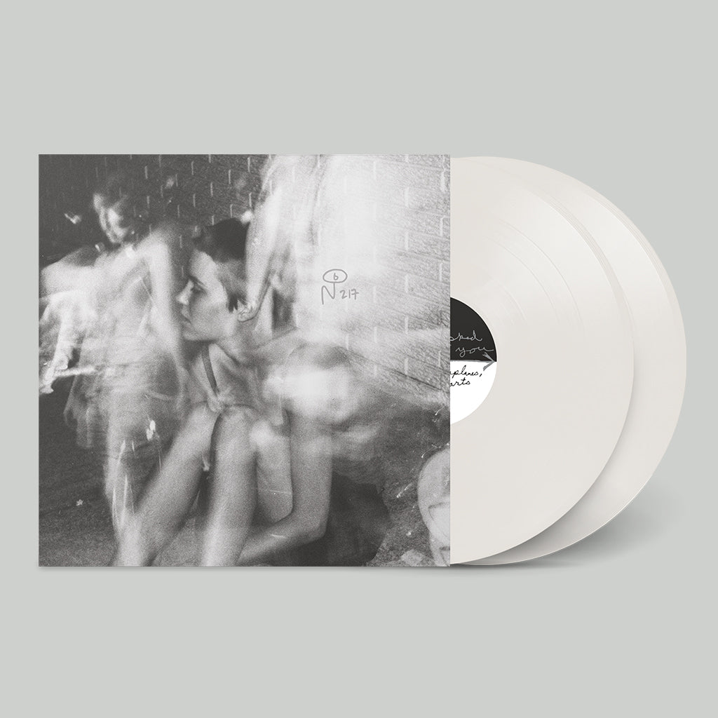 EVERYONE ASKED ABOUT YOU - Paper Airplanes, Paper Hearts (with 20-page Book) - 2LP - White Vinyl