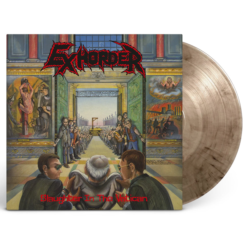 EXHORDER - Slaughter In The Vatican (2024 Reissue) - LP - 180g Crystal Clear & Black Marbled Vinyl [JUN 14]