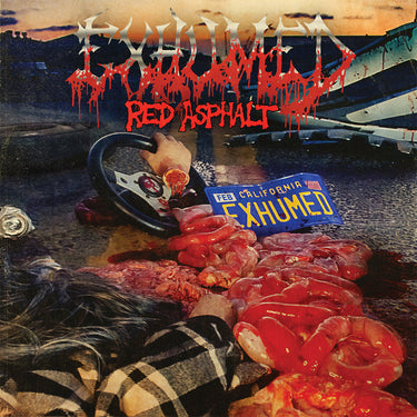 EXHUMED - Red Asphalt - LP - 'Blood Red' Coloured Vinyl [MAR 20]