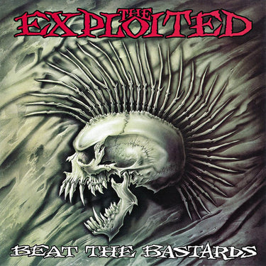 THE EXPLOITED - Beat The Bastards (2024 Reissue) - 2LP - Transparent Red with Black Splatter Vinyl
