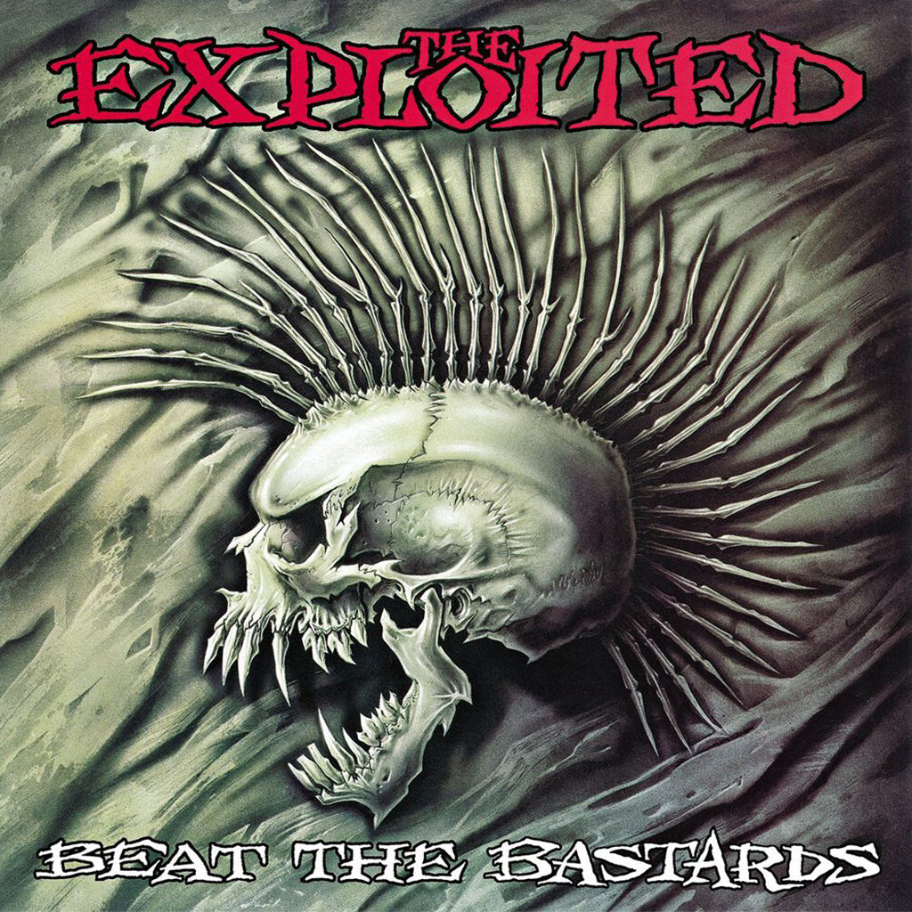 THE EXPLOITED - Beat The Bastards (2024 Reissue) - 2LP - Transparent Red with Black Splatter Vinyl [APR 26]
