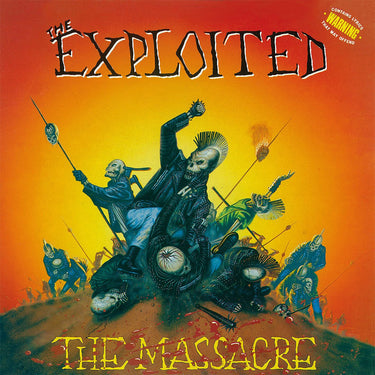 THE EXPLOITED - The Massacre (Special Edition) - 2LP - Transparent Blue Vinyl
