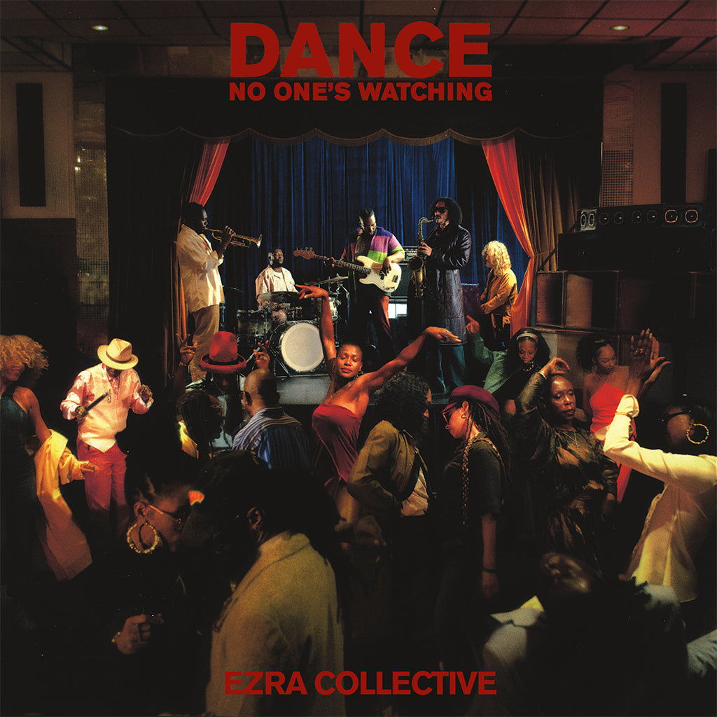 EZRA COLLECTIVE - Dance, No One's Watching (with SIGNED Print) - 2LP - Satin Red Vinyl [SEP 27]