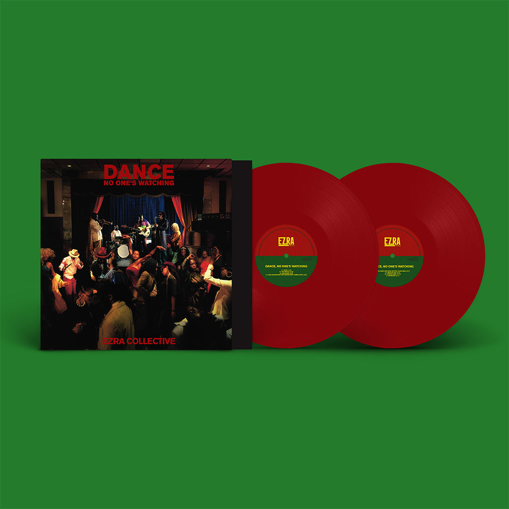 EZRA COLLECTIVE - Dance, No One's Watching (with SIGNED Print) - 2LP - Satin Red Vinyl [SEP 27]