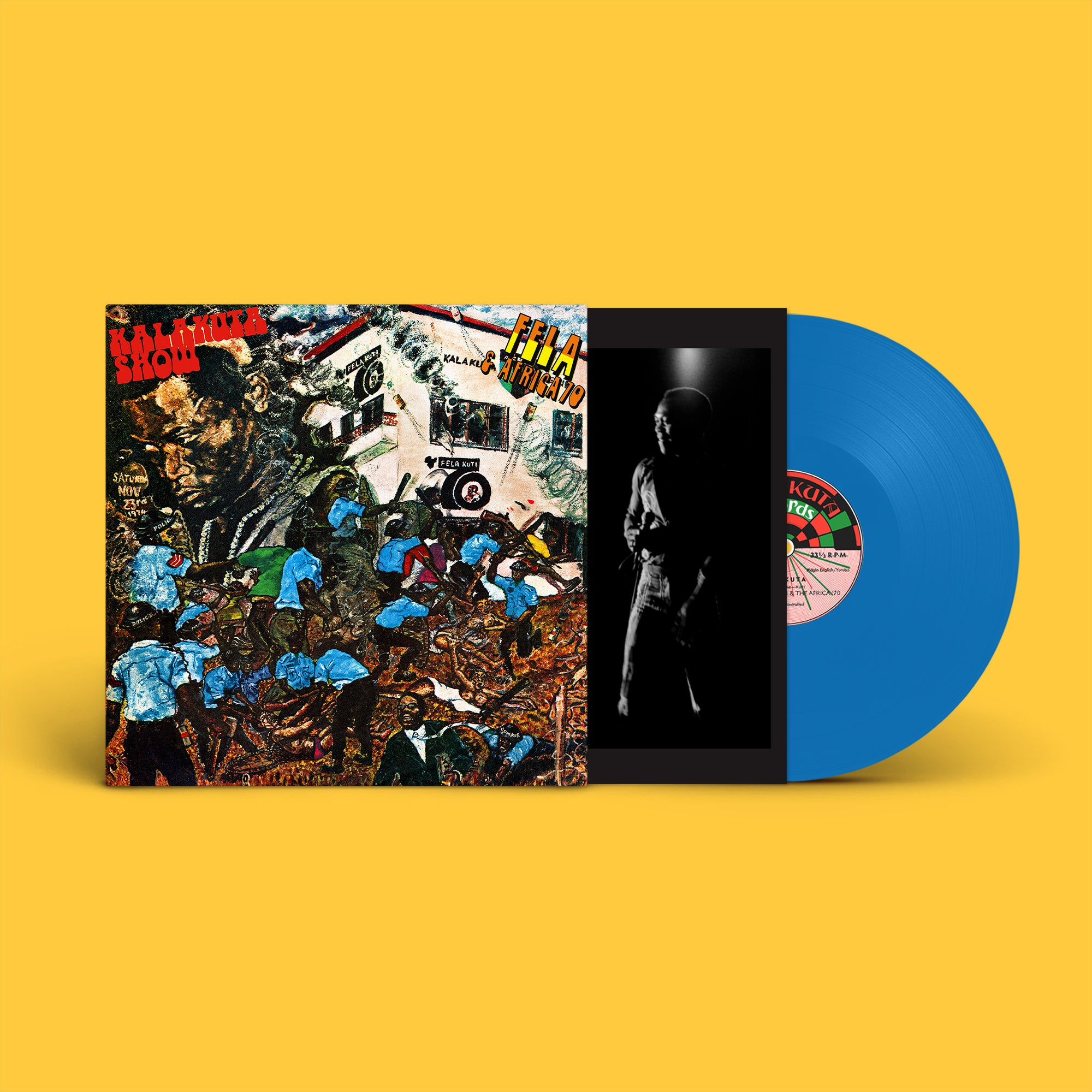 FELA KUTI - Kalakuta Show - LP - Opaque Blue Vinyl