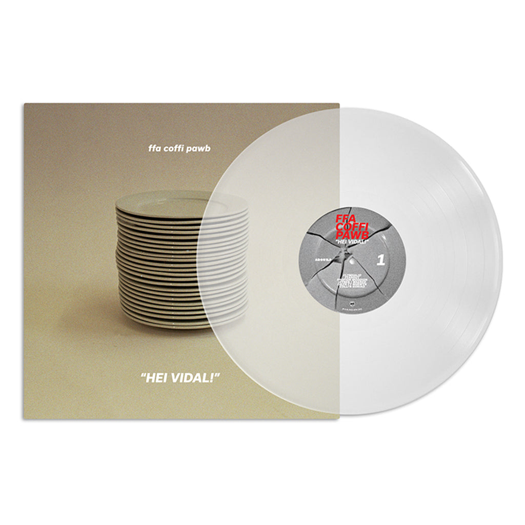 FFA COFFI PAWB (FEAT. GRUFF RHYS) - Hei Vidal! [2023 Reissue] - LP - Clear Vinyl