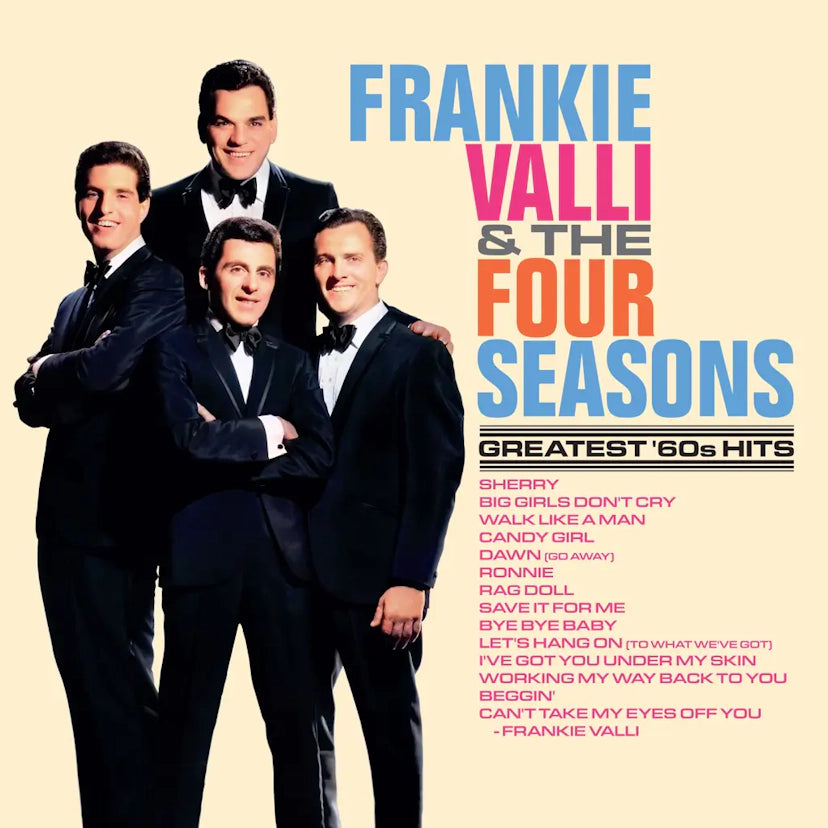 FRANKIE VALLI & THE FOUR SEASONS - Greatest '60s Hits (RSD Indie Exclusive) - LP - Sea Blue Vinyl