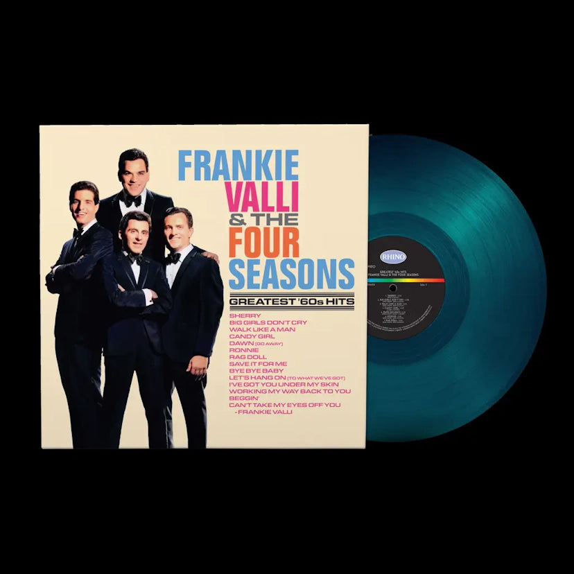 FRANKIE VALLI & THE FOUR SEASONS - Greatest '60s Hits (RSD Indie Exclusive) - LP - Sea Blue Vinyl