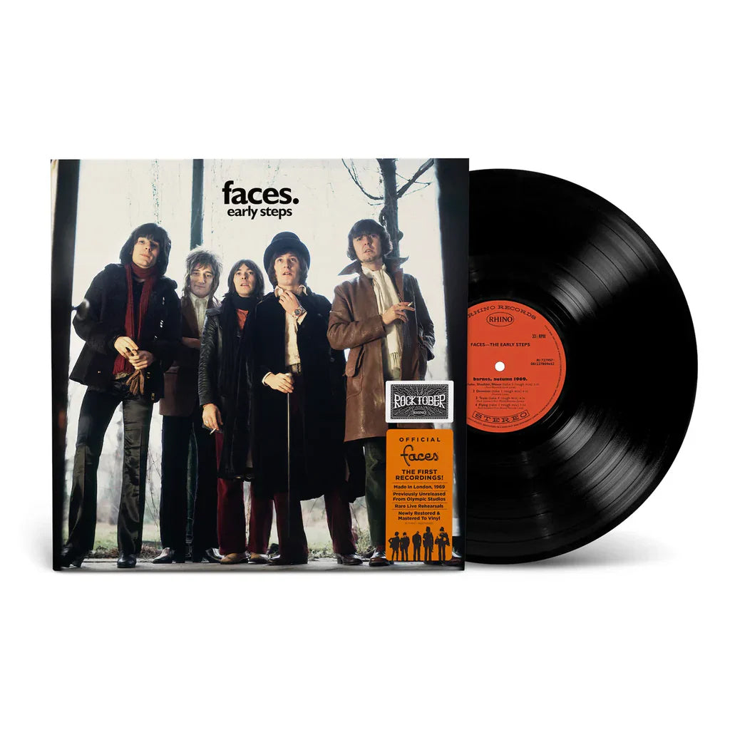 FACES - Early Steps (Rocktober 2025) - LP - Black Vinyl [OCT 31]