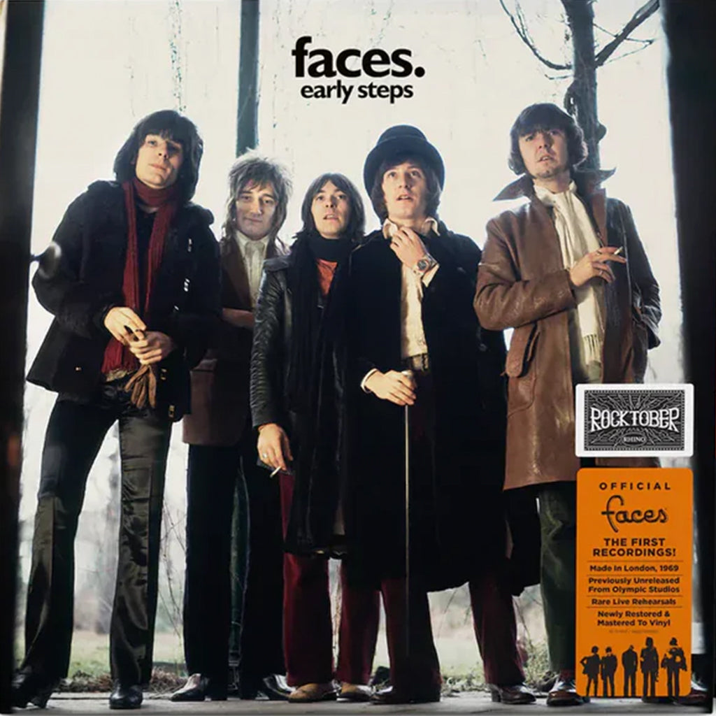 FACES - Early Steps (Rocktober 2025) - LP - Black Vinyl [OCT 31]
