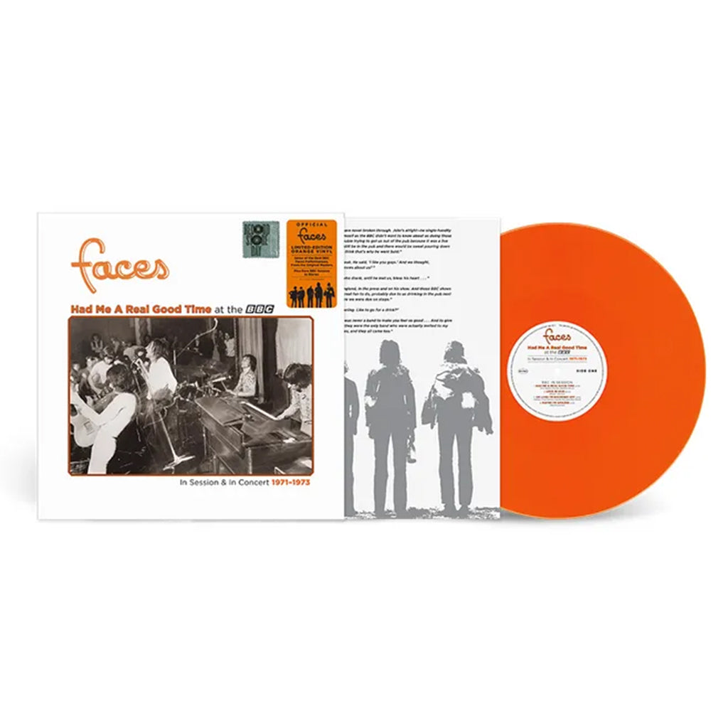 FACES - Had Me A Real Good Time…With Faces Live In Session At The BBC 1971 - 1973 [Black Friday 2023] - LP - Orange Crush Vinyl [NOV 24]