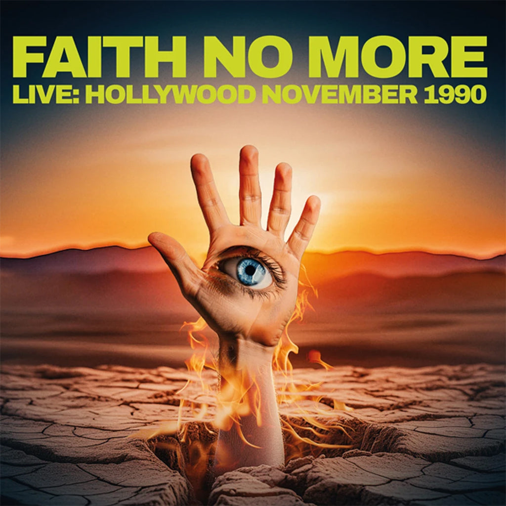 FAITH NO MORE - Live Hollywood November 1990 - 2LP - Clear Vinyl [FEB 28]