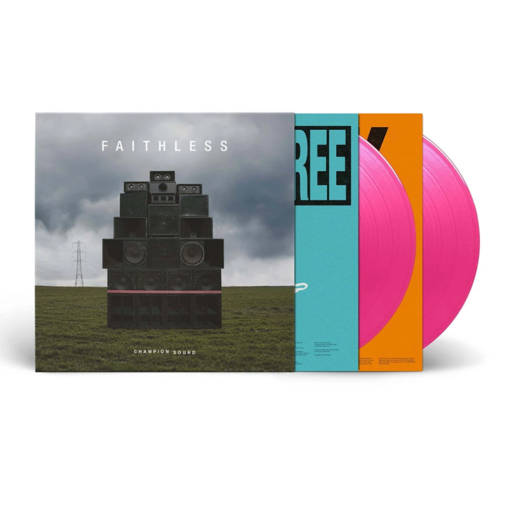 FAITHLESS - Champion Sound (RSD Indies Exclusive) - 2LP - 'Hot Pink' Colour Vinyl [SEP 5]