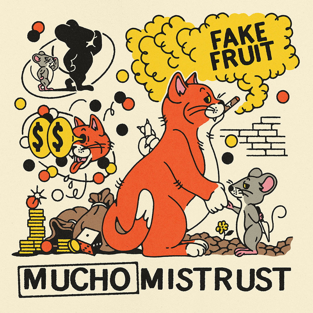 FAKE FRUIT - Mucho Mistrust - LP - 'Cuties Orange' Coloured Vinyl [AUG 23]