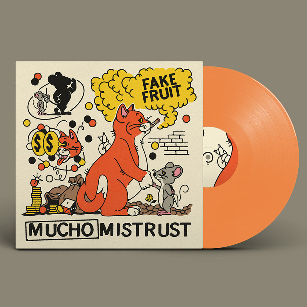 FAKE FRUIT - Mucho Mistrust - LP - 'Cuties Orange' Coloured Vinyl [AUG 23]