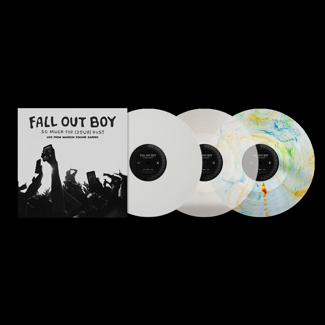Fall Out Boy - Live At Madison Square Garden 2024 - BoxSet - 3LP White, Glitter & Season Colour Vinyl  [Record Store Day 2026]