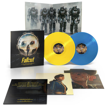 RAMIN DJAWADI - Fallout: Original Amazon Series Soundtrack - 2LP - Blue & Yellow Vinyl