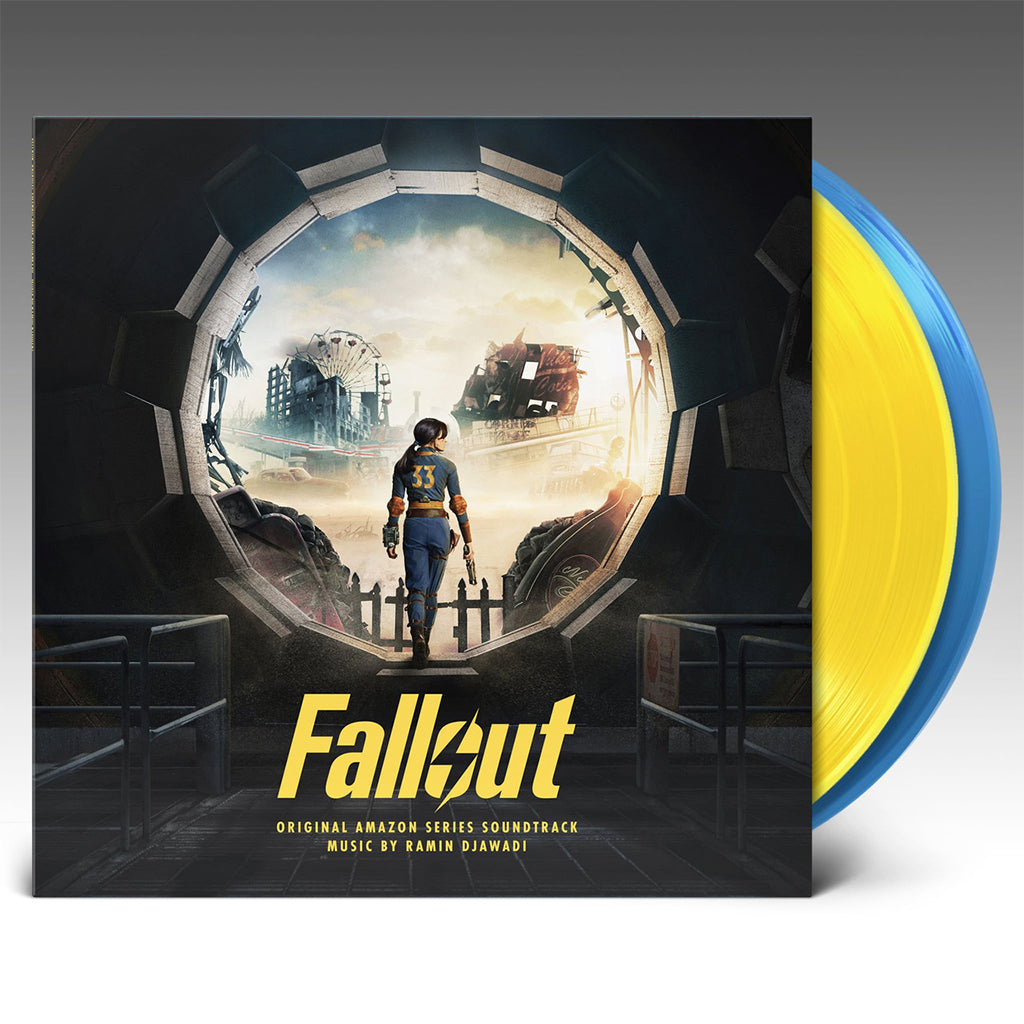 RAMIN DJAWADI - Fallout: Original Amazon Series Soundtrack - 2LP - Blue & Yellow Vinyl