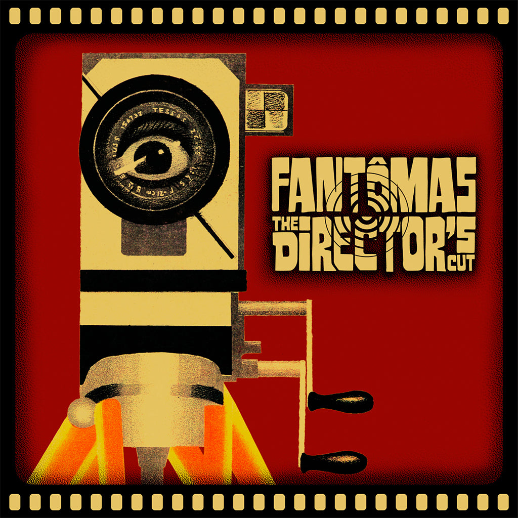 FANTÔMAS - The Director's Cut (2024 Repress with fold-out poster) - LP - Black Vinyl